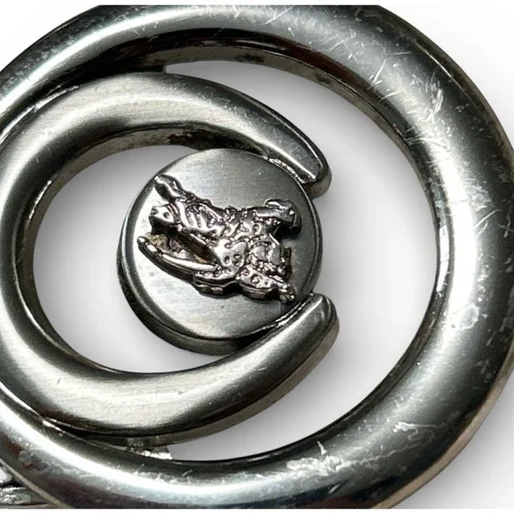 BURBERRY Canvas Belt Nova Check Plaid Made in Italy D-Ring Size 32 See Pics - Picture 4 of 9